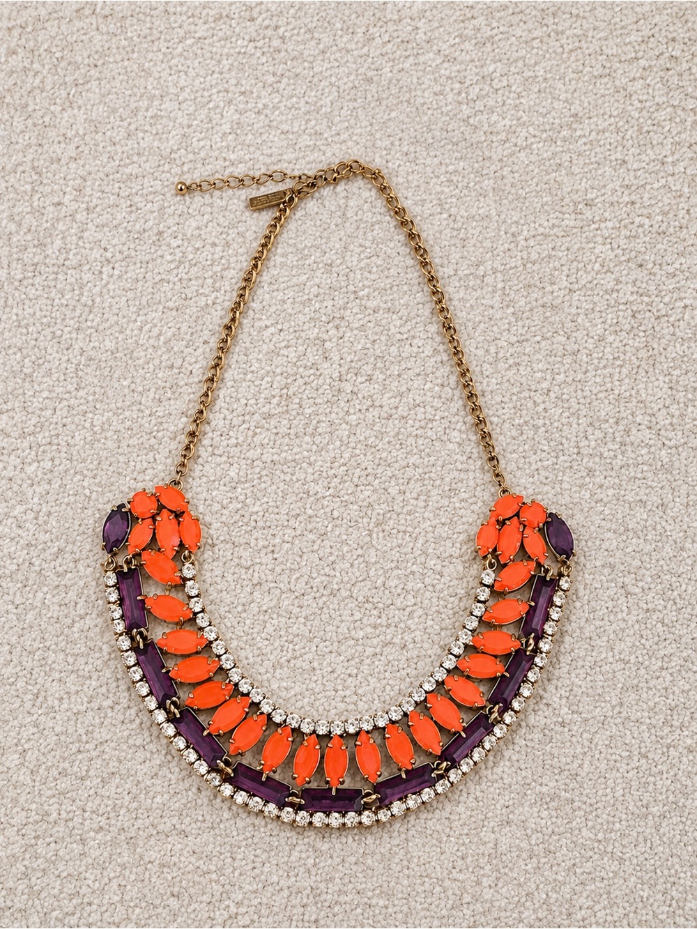 Kate Spade Centro Tiles bib necklace